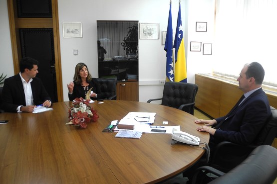 Deputy Speaker of House of Peoples Safet Softić talked with Director General of International Commission on Missing Persons